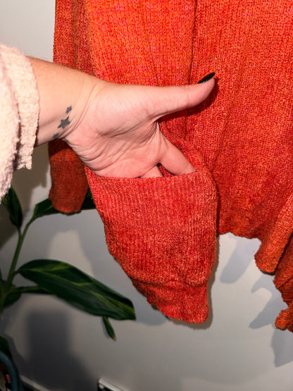 Sabatini Open-front Knit Cardigan Size S