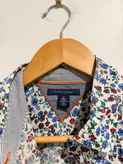 Tommy Hilfiger Floral Button-down Blouse Size M