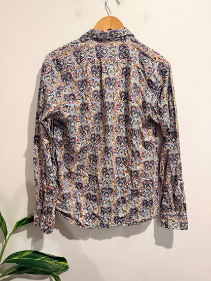 Reactor Multicolor Button-down Shirt Size L