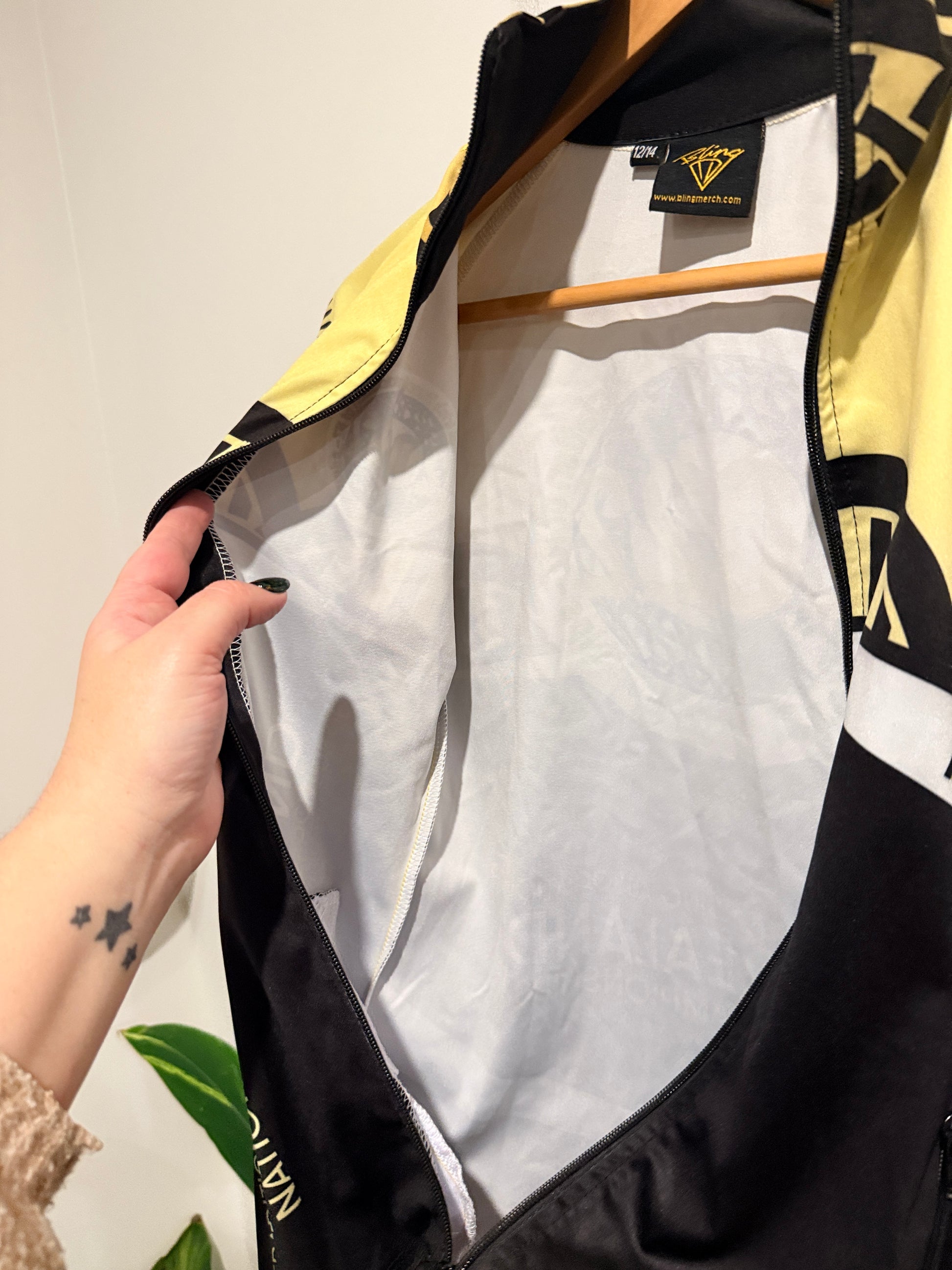 Bling Track Jacket Size 12/14