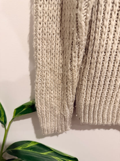 Asos Chunky Rib-stitch And Cable-knit Sweater Size U/Arm to U/Arm 46cm