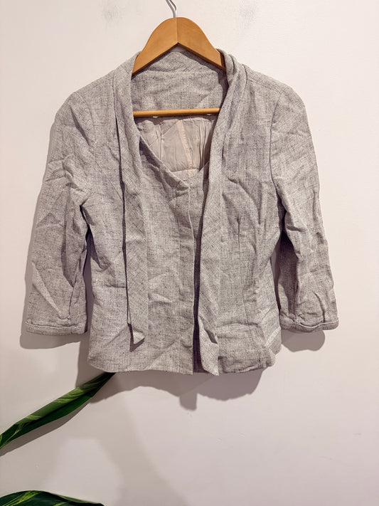 Brand Unknown 3/4 Sleeves Blazer Size U/Arm to U/Arm 46cm