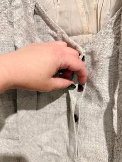 Brand Unknown 3/4 Sleeves Blazer Size U/Arm to U/Arm 46cm