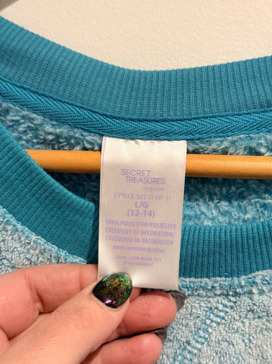 Secret Treasures Plush Fleece Sleep Top Size 12/14 | L/G