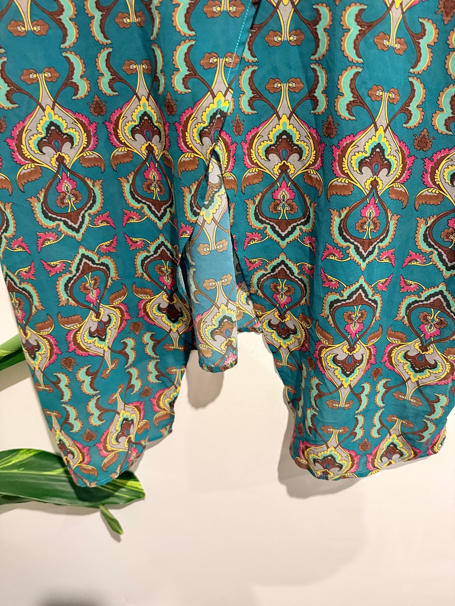 Foil Bohemian-style Printed Top Size 16