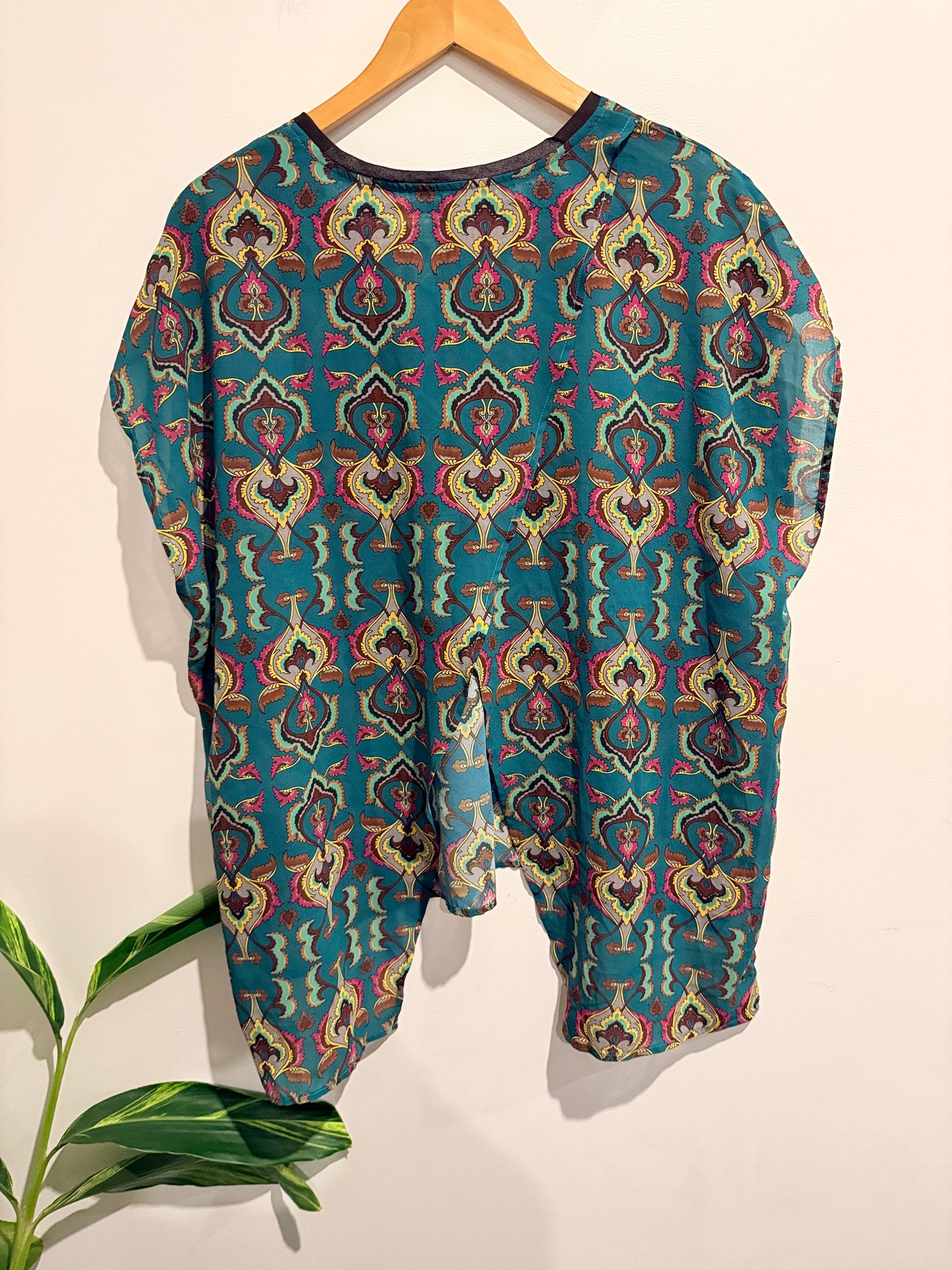 Foil Bohemian-style Printed Top Size 16
