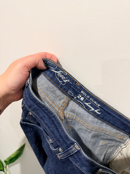 Levi's Dark Wash Denim Bootcut Jeans Size 26 | Waist 94cm