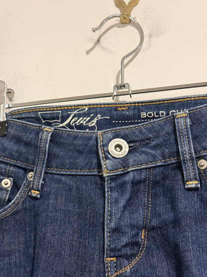 Levi's Dark Wash Denim Bootcut Jeans Size 26 | Waist 94cm