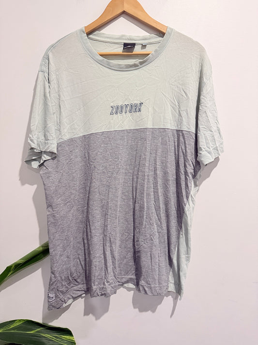 Zoo York Skateboards Inc Colour-block Tee Size XL