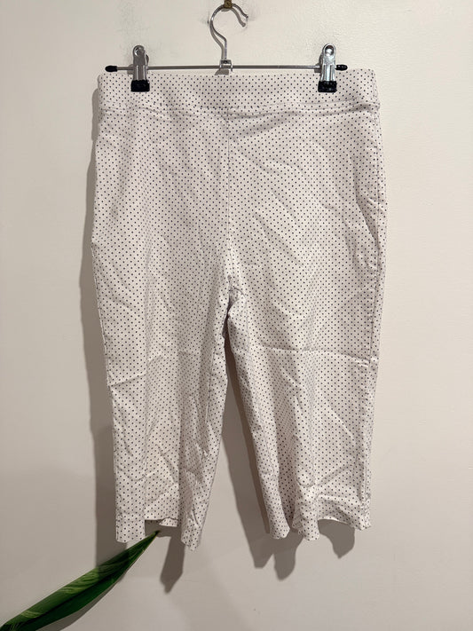 Ella J Cropped Capri Pants Size 8