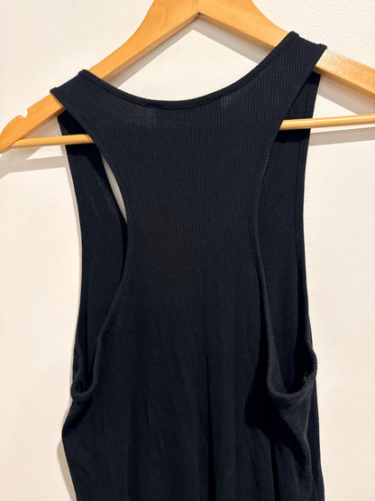 Decjuba Sleeveless Ribbed Midi Dress Size L