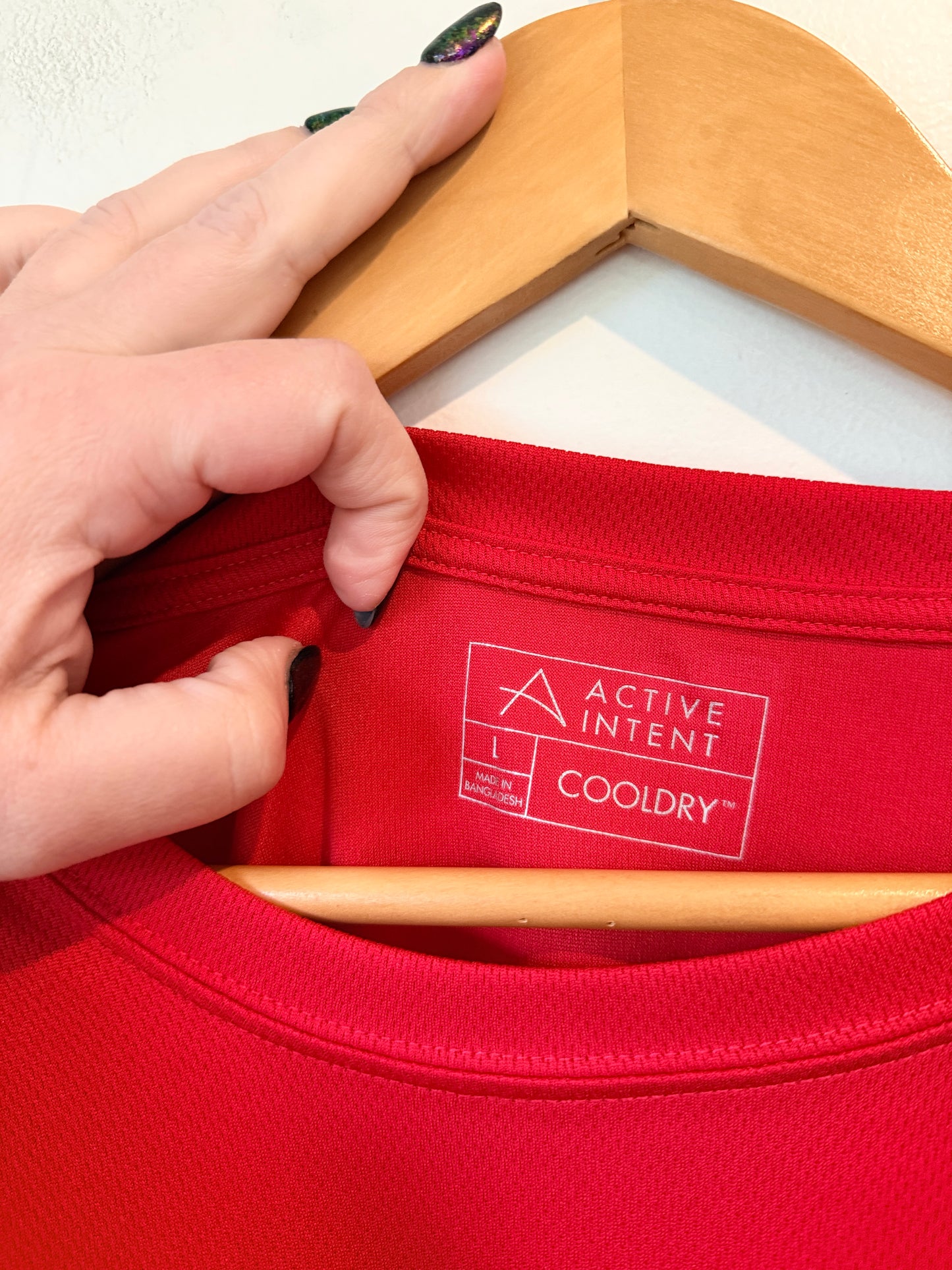 Active Intent Crew Neck T-shirt Size L