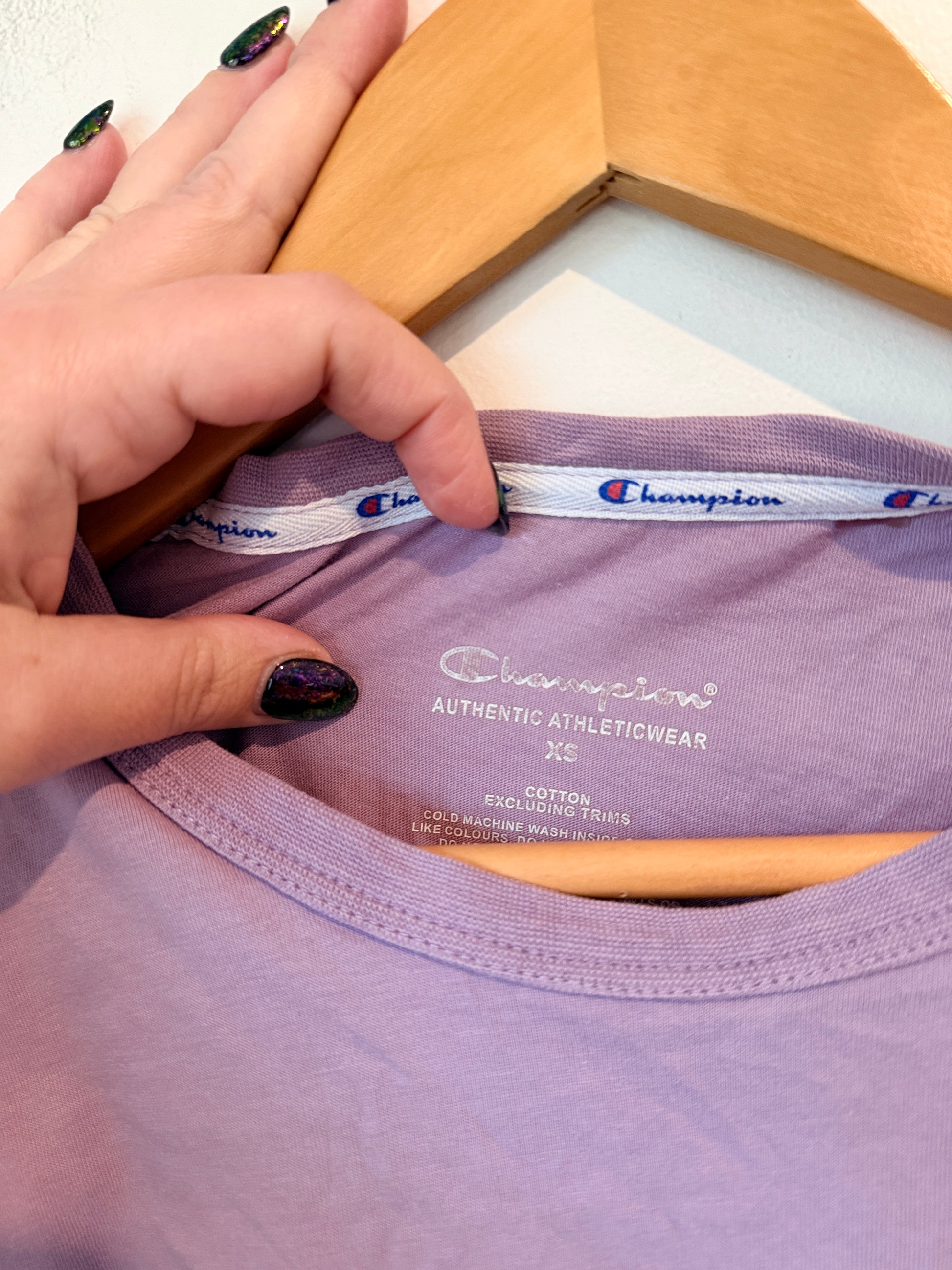 Champion Cropped T-shirt Size XS
