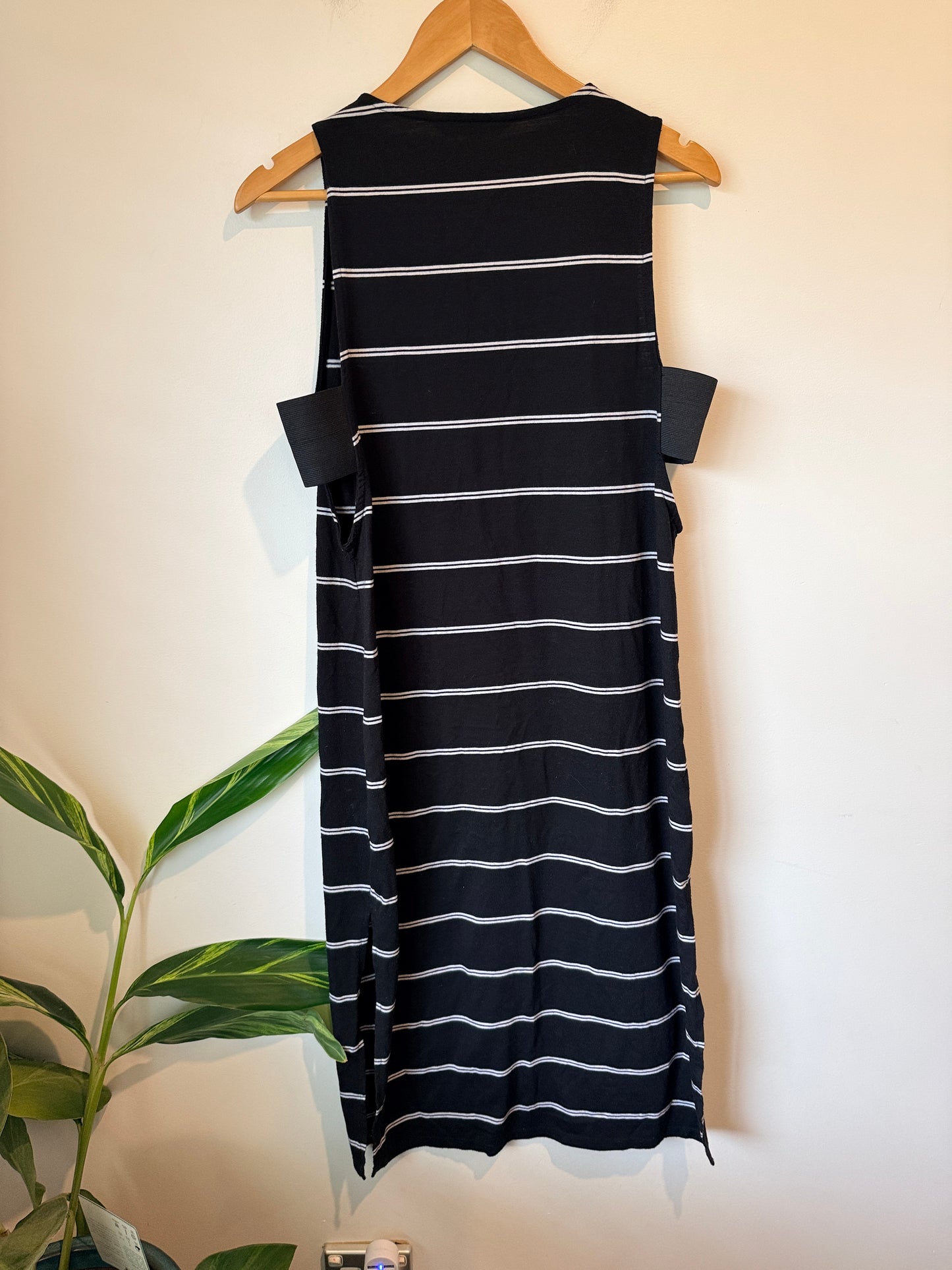 Glassons Striped Tank Midi Dress Size L