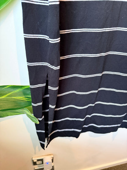 Glassons Striped Tank Midi Dress Size L