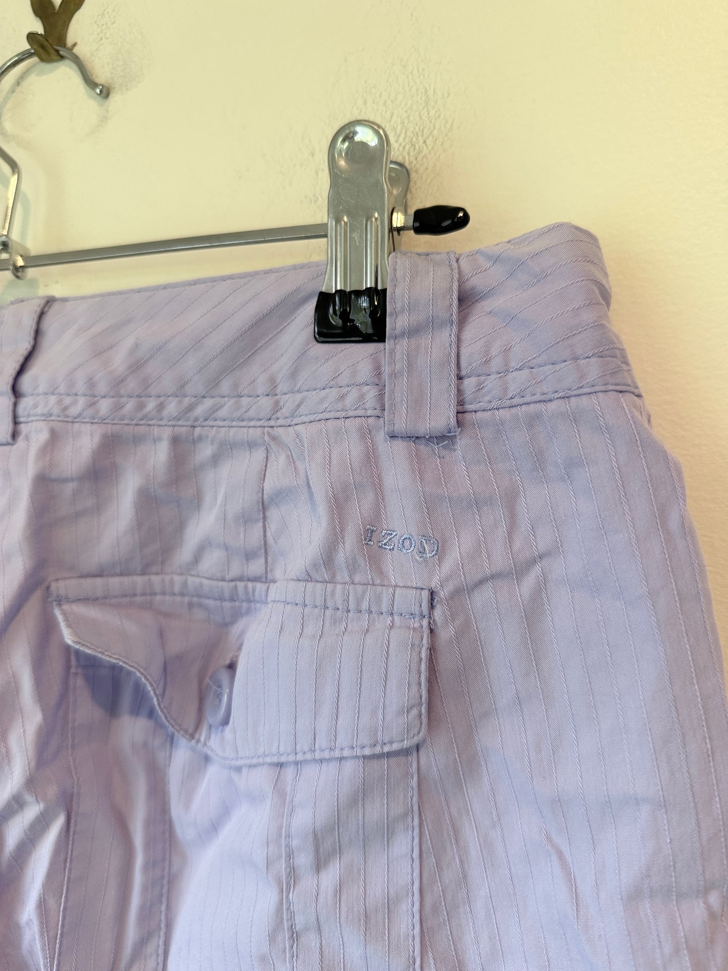 IZOD Casual Cargo Shorts Size Waist 78cm