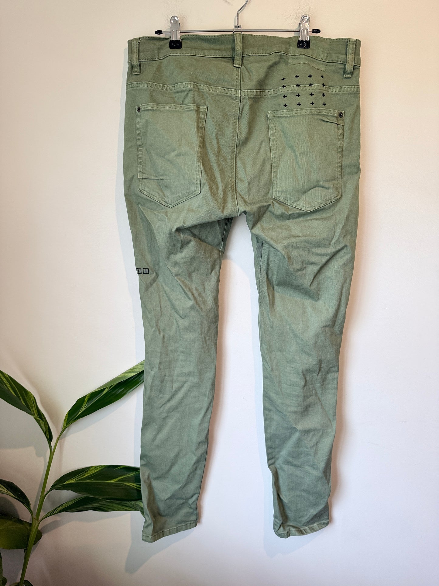 Ksubi Mid-rise Skinny Jeans Size Waist 92cm