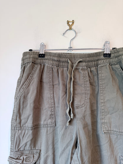 H & H Drawstring Cargo Pants Size 12