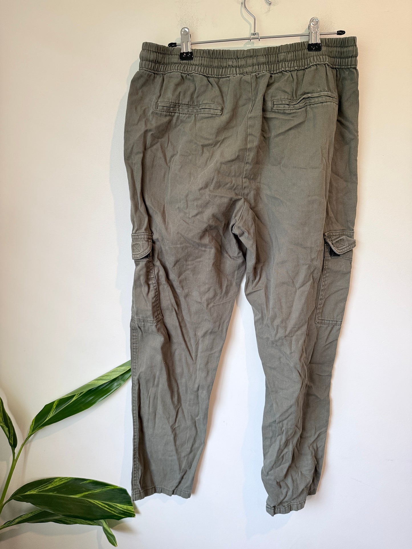 H & H Drawstring Cargo Pants Size 12