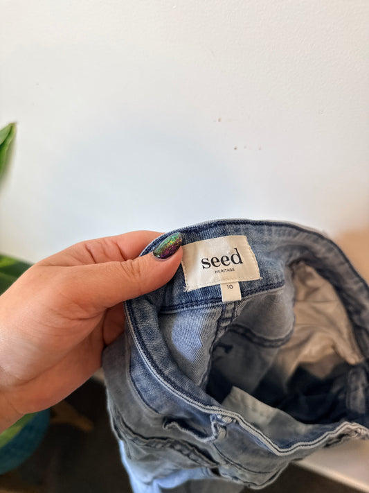 Seed Heritage High-rise Straight Jeans Size 10