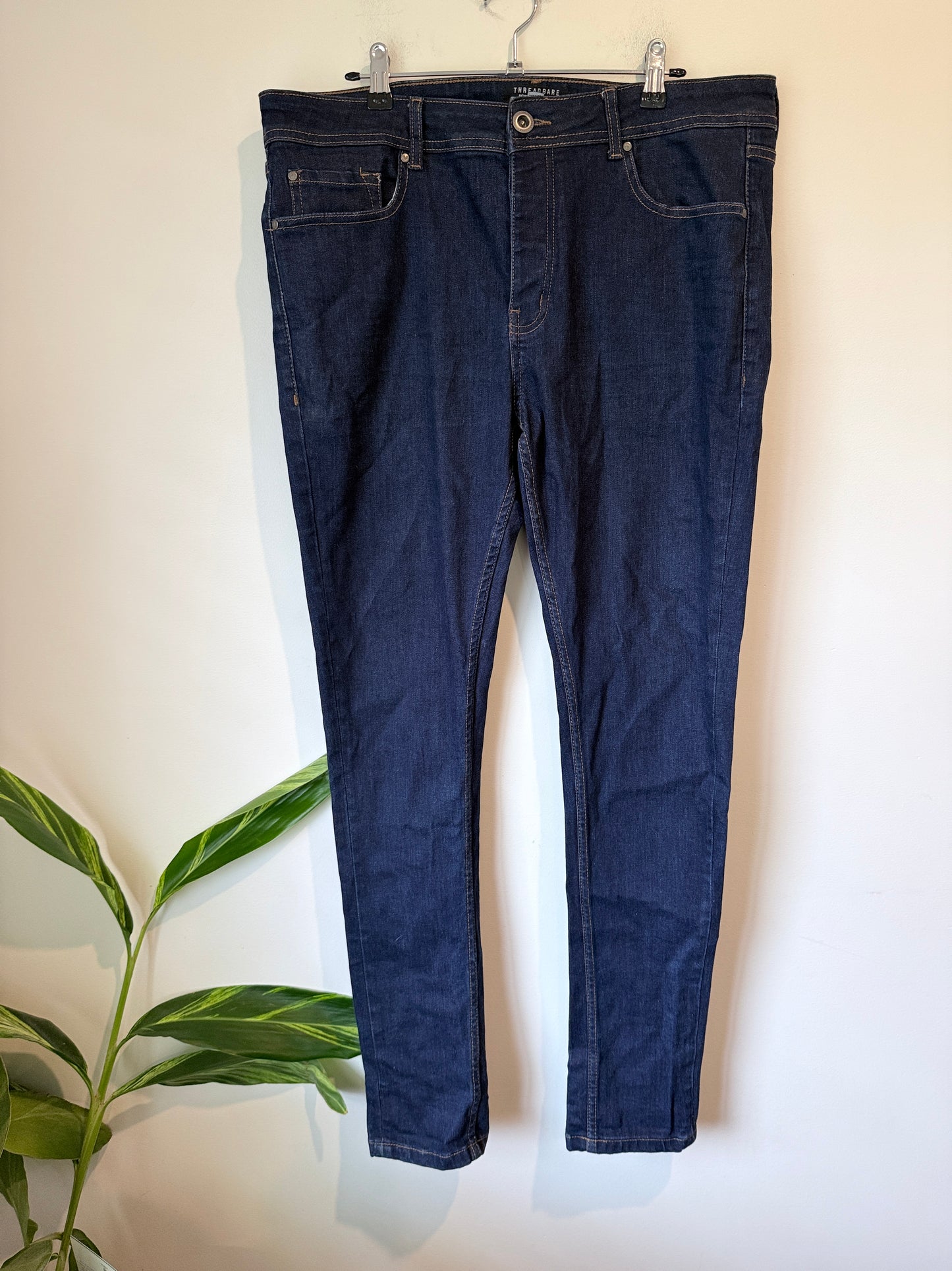 Threadbare High-waisted Super Skinny Jeans Size 36