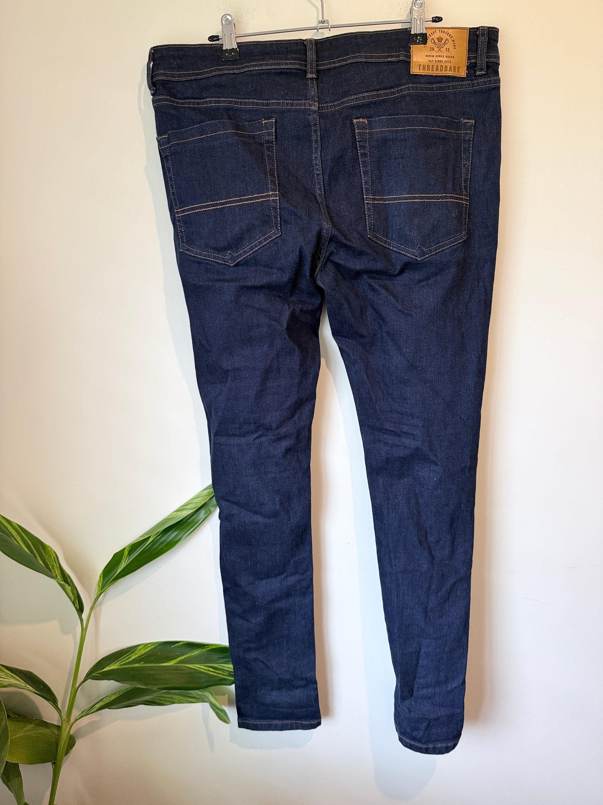 Threadbare High-waisted Super Skinny Jeans Size 36