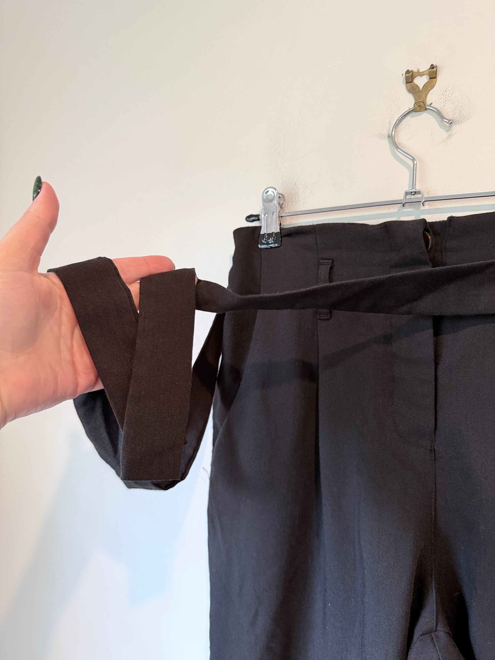 Pagani Belted Trousers Size 10