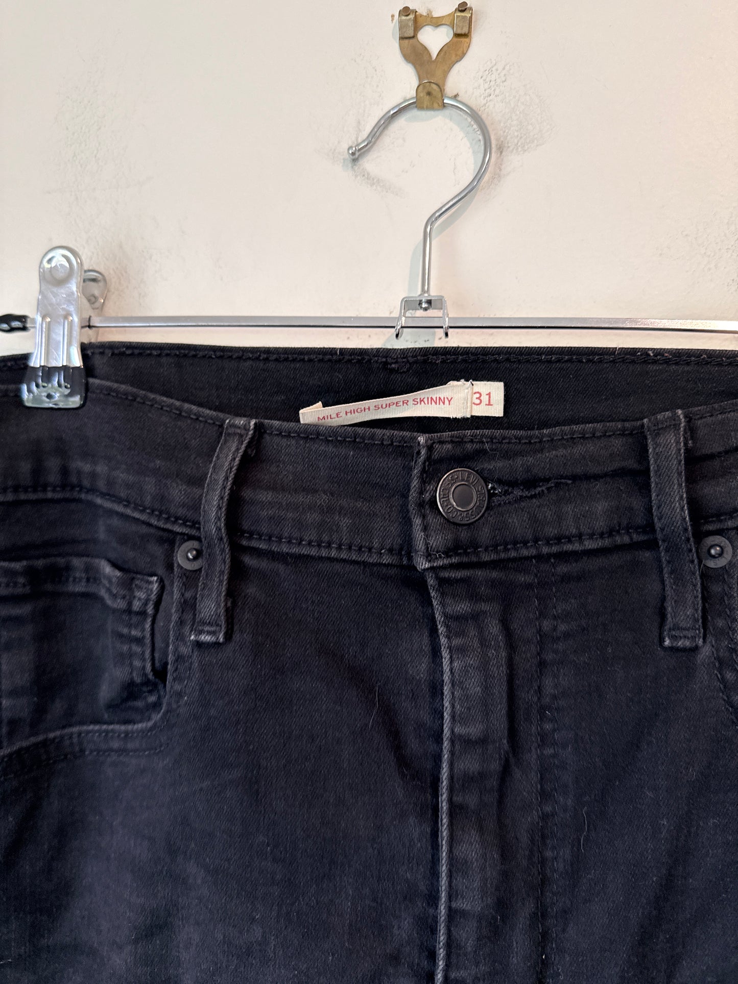 Levi Strauss Super Skinny Jeans Size 31