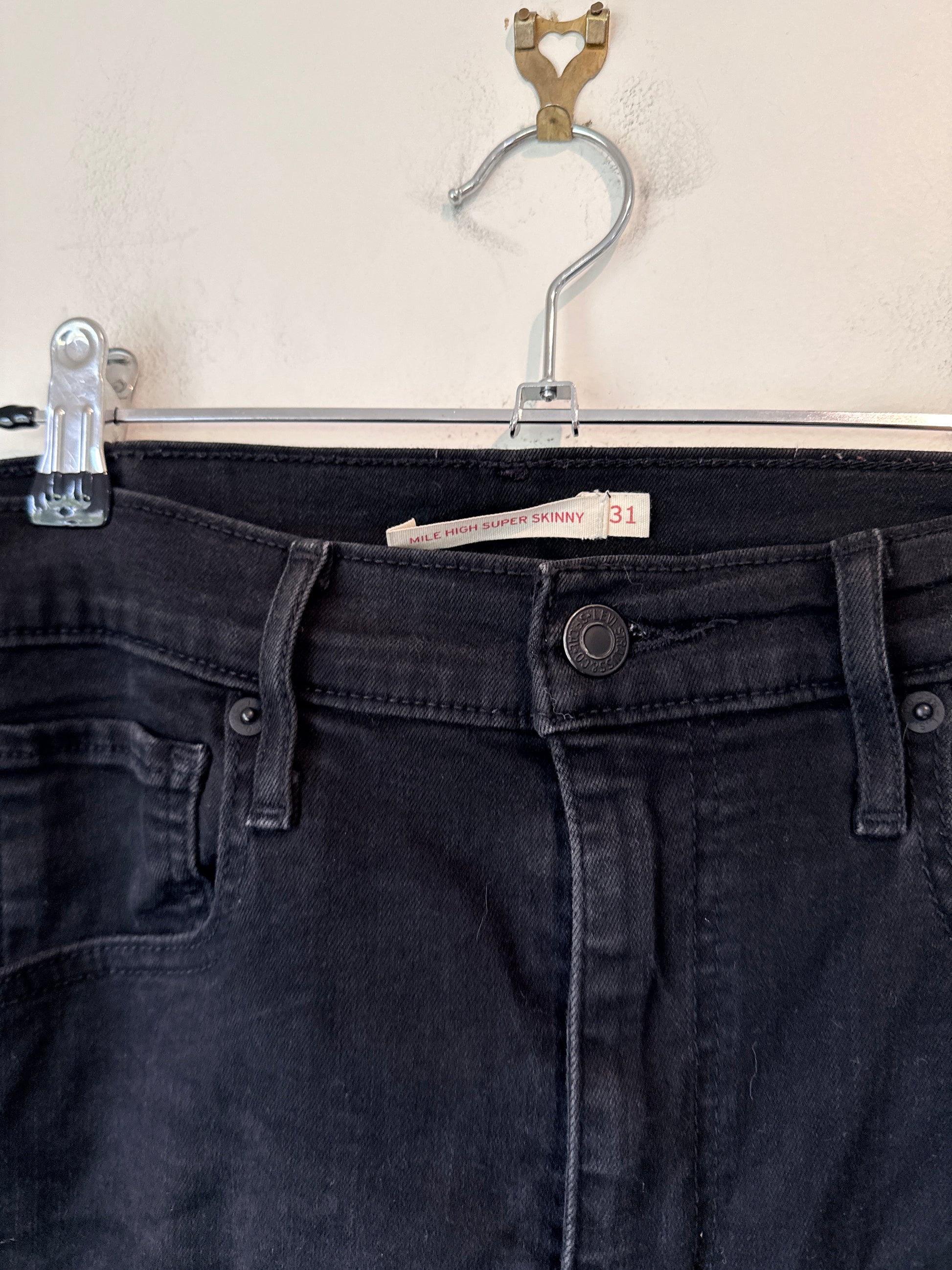 Levi Strauss Super Skinny Jeans Size 31