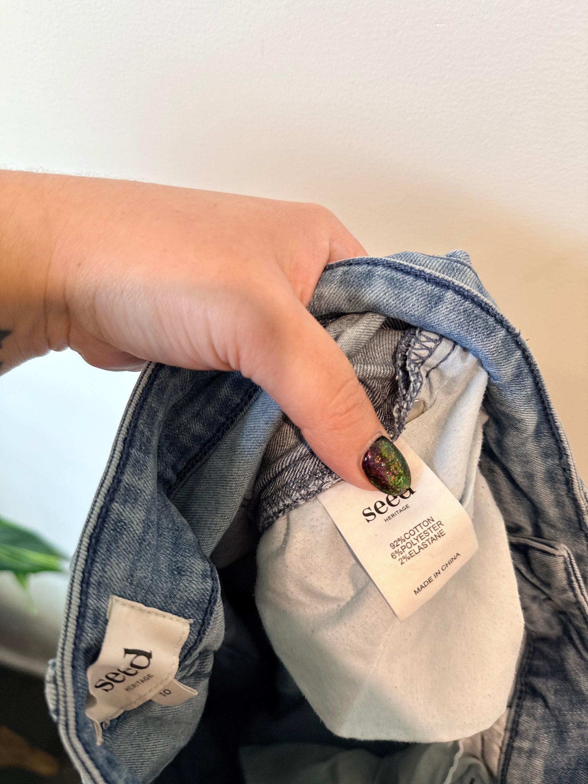 Seed Heritage Light Wash Skinny Jeans Size 10