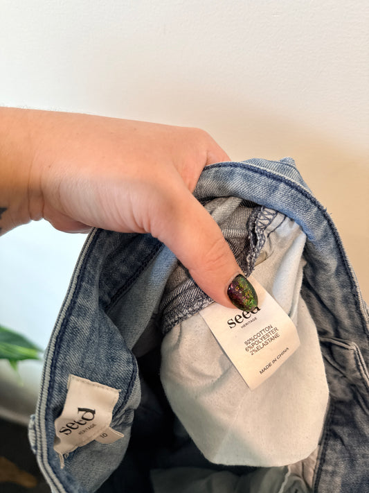 Seed Heritage Light Wash Skinny Jeans Size 10