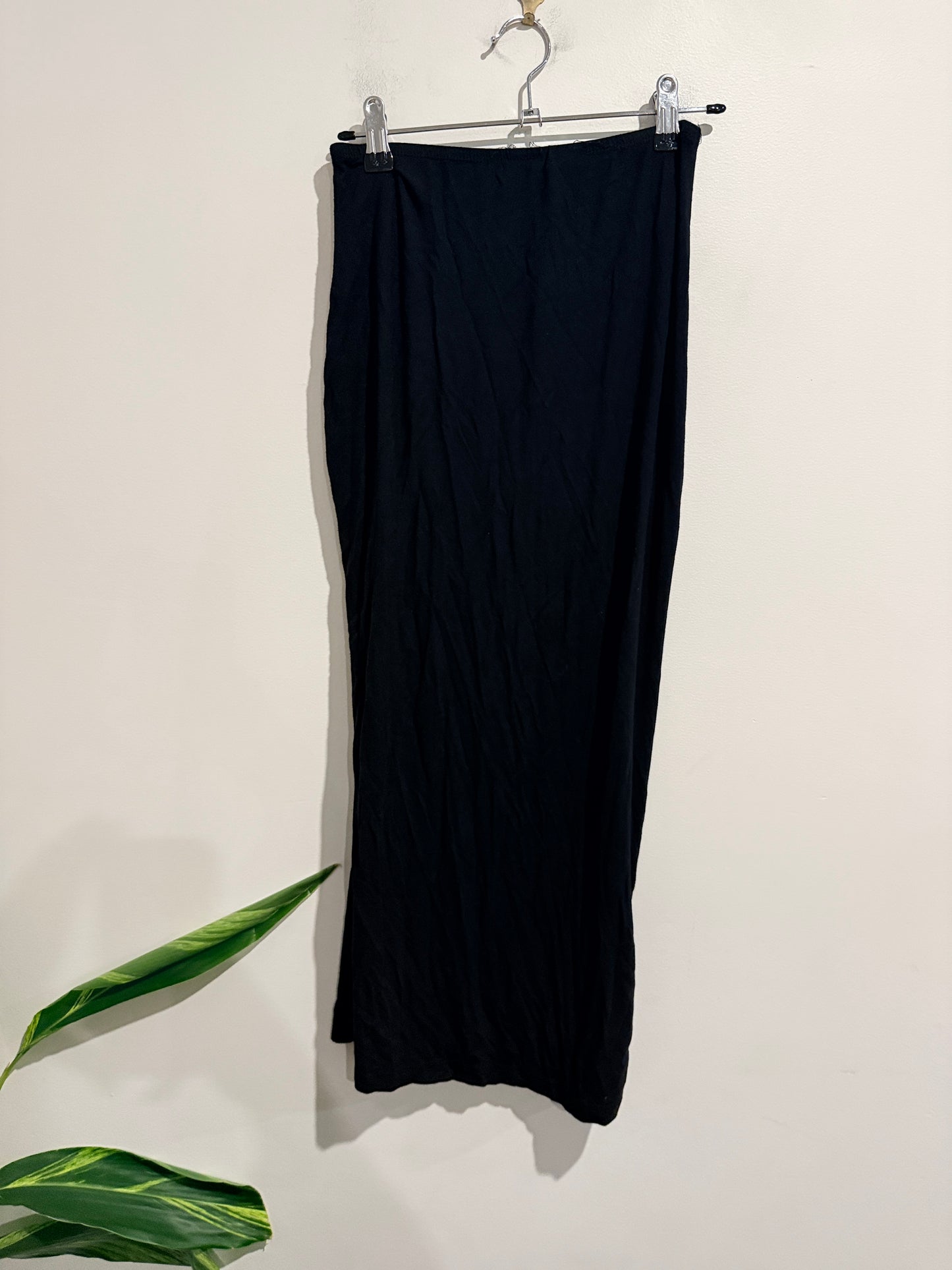 Shein Ruched Asymmetric Maxi Skirt Size S