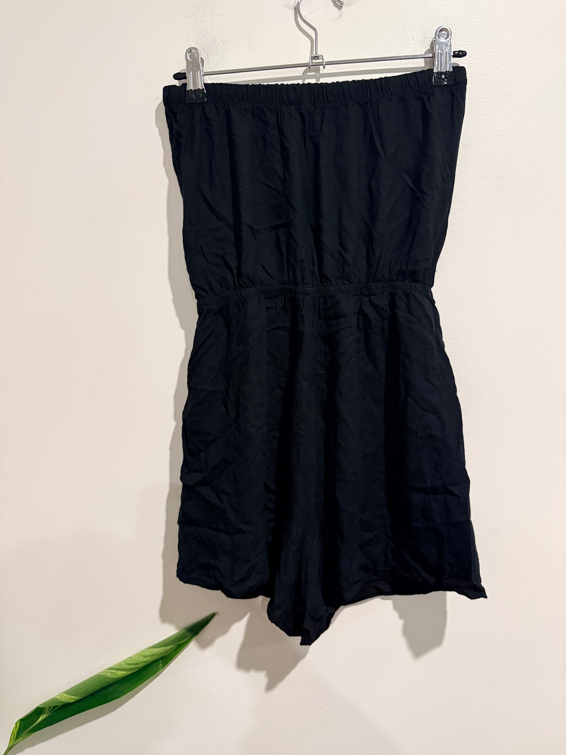 H & M Divided Strapless Short Romper Size 36