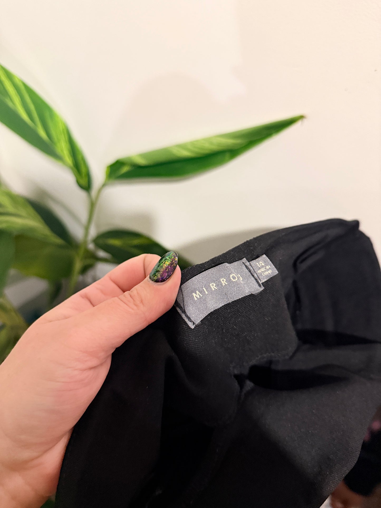 Mirrou High-waist Ankle Pants Size 14