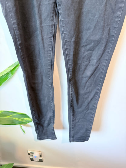 Levi Strauss High-rise Black Skinny Jeans Size 31