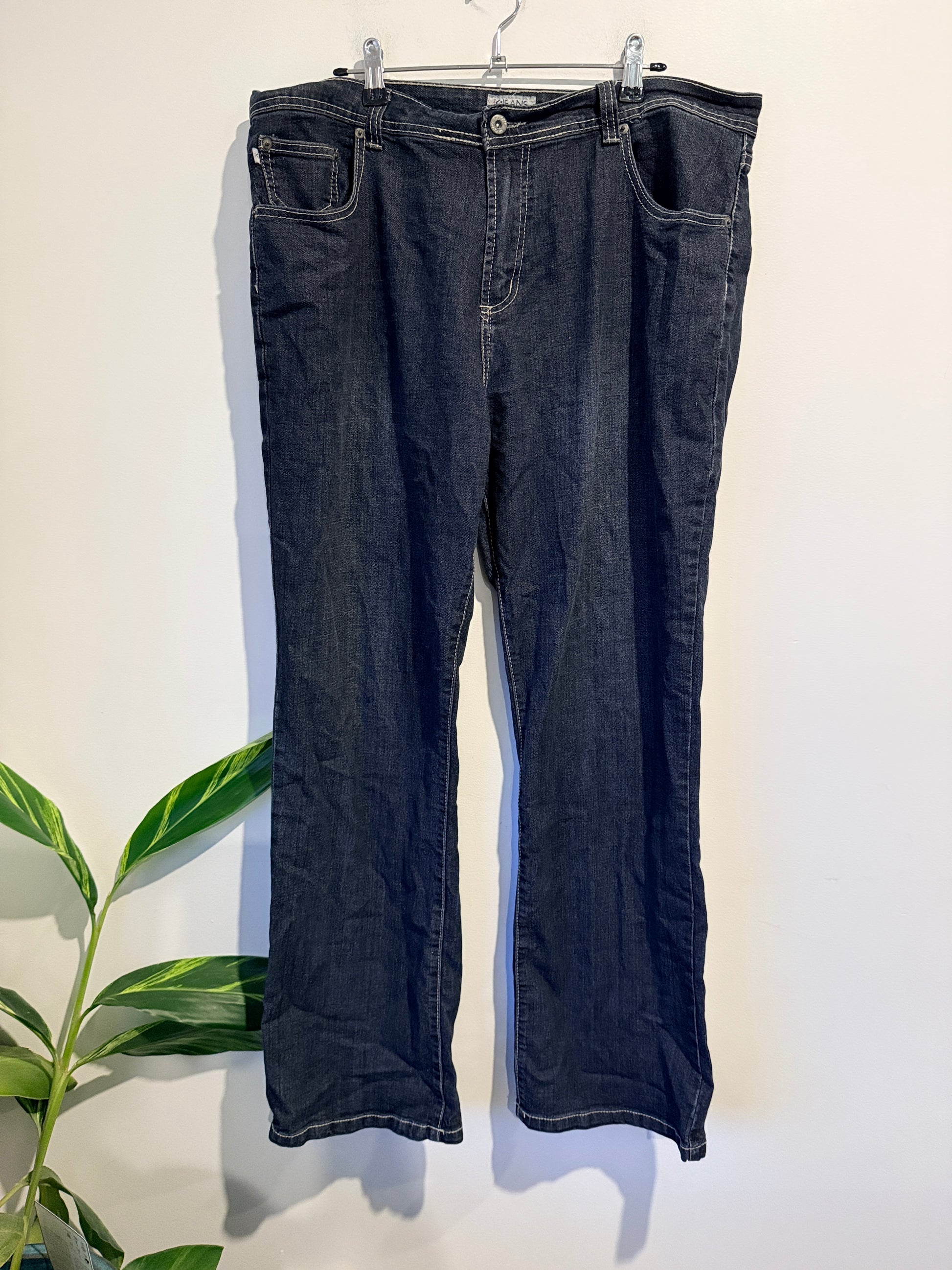 K-jeans Dark Wash Blue Denim Jeans Size 16 | Waist 98cm