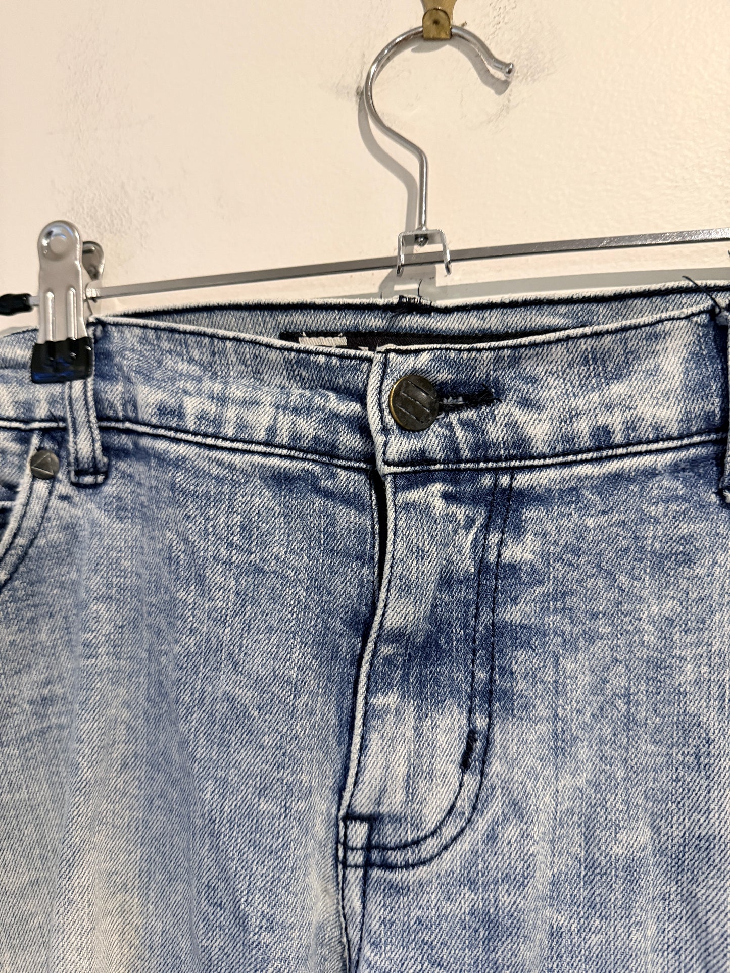 Effekt Acid Wash Denim Jeans Size 38