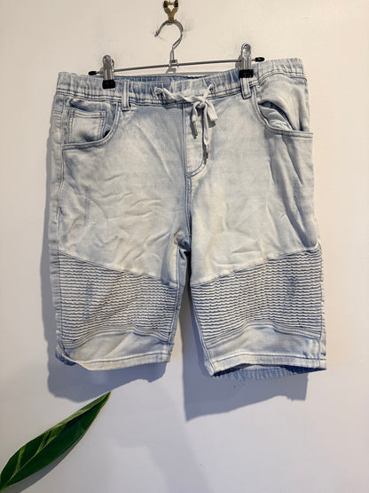 Connor Light-wash Denim Shorts Size 34 | Waist 102cm