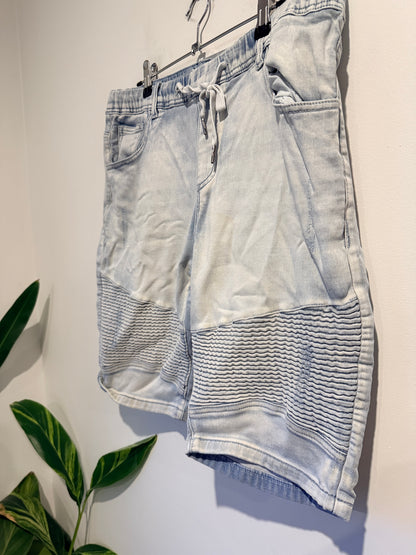 Connor Light-wash Denim Shorts Size 34 | Waist 102cm