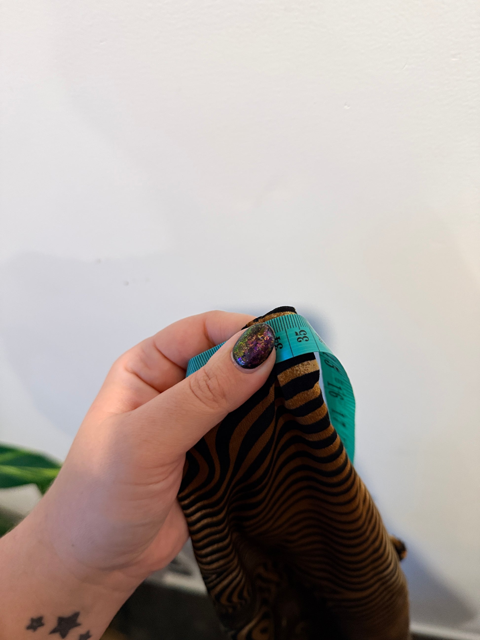 Brand Unknown Ruffled Hem Zebra Print Maxi Skirt Size 5 | Waist 70cm