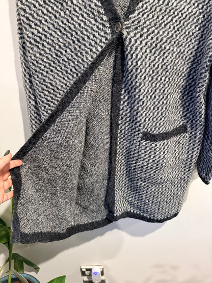 &Me Oversized Textured Knit Cardigan Size L/XL