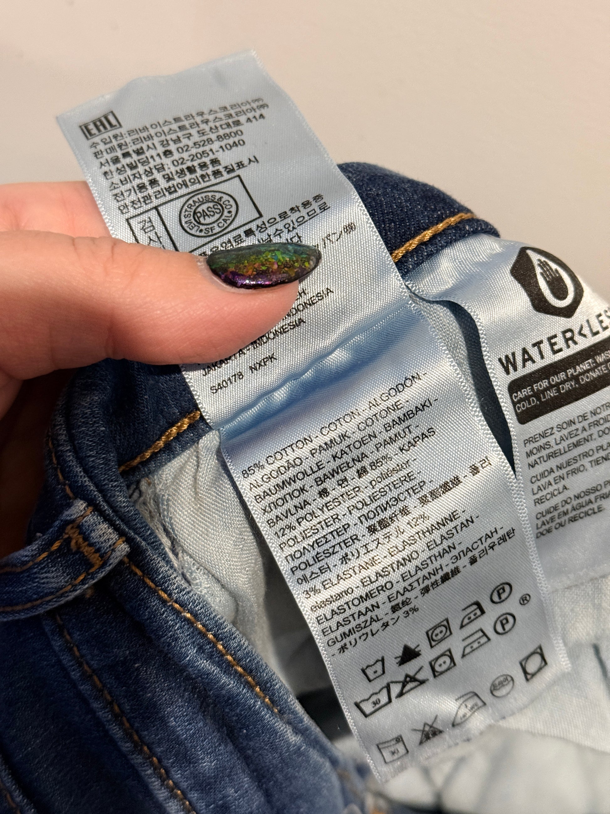 Levi Strauss Skinny Jeans Size 29