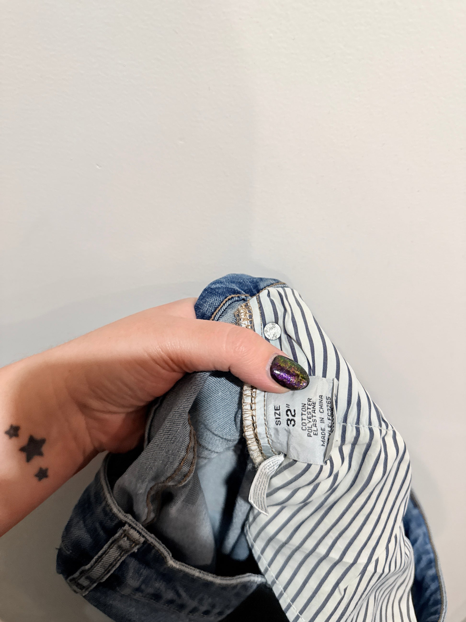 Chisel Denim Straight Jeans Size 32