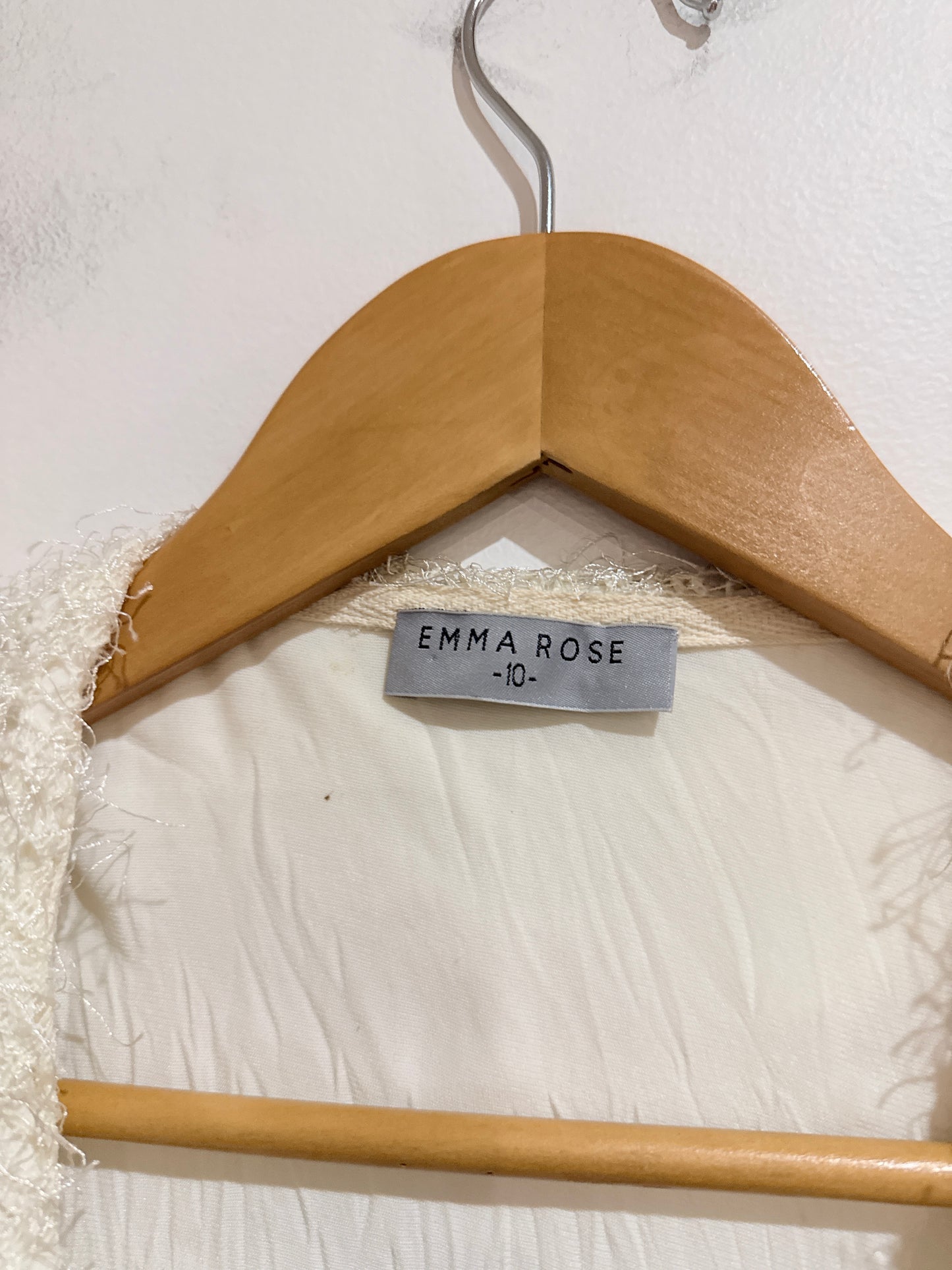Emma Rose Bohemian Sleeveless Vest Size 10