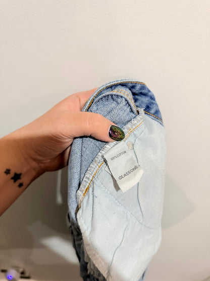 Glassons Distressed Denim Shorts Size 16