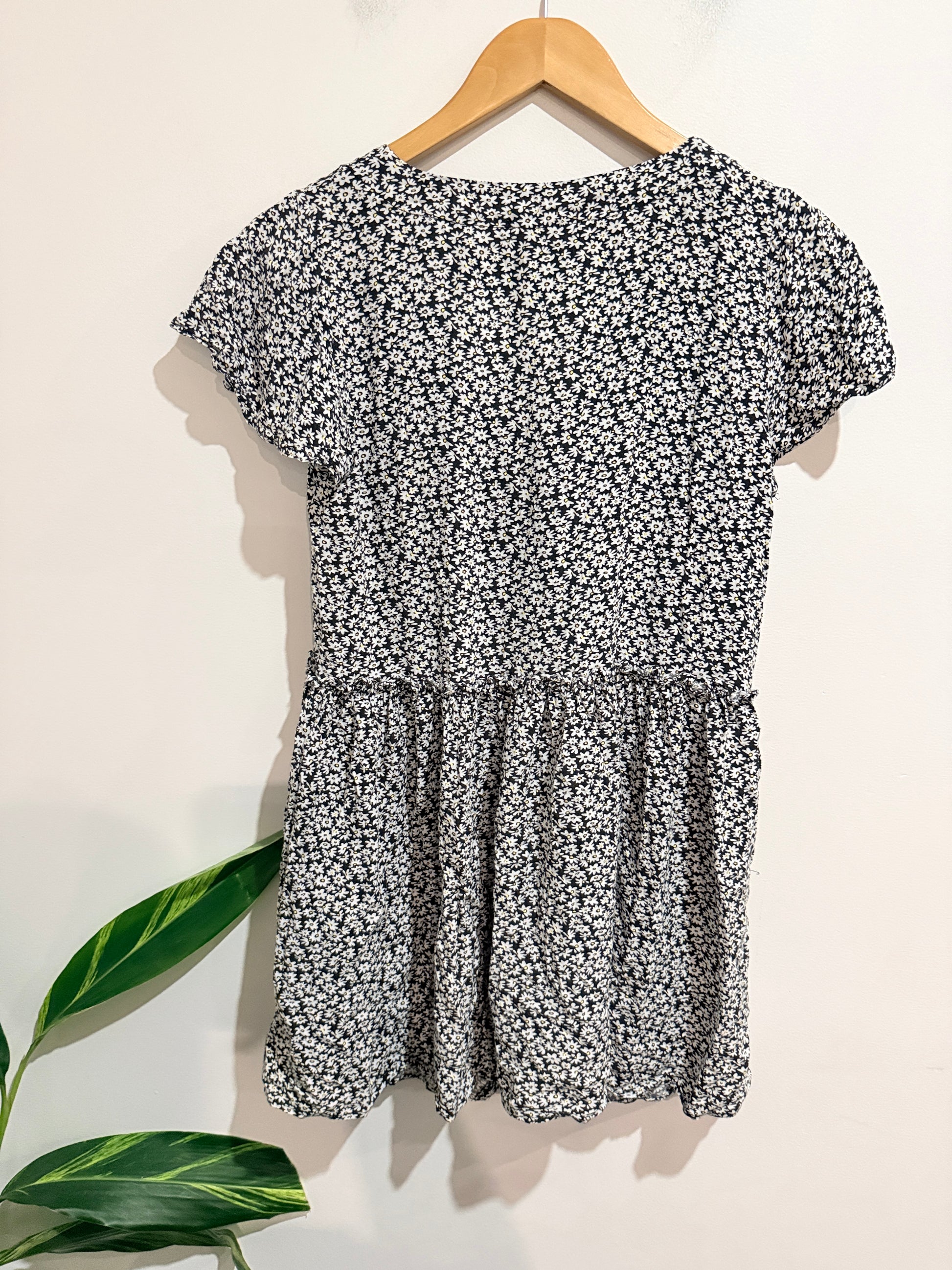 Nunui Ditsy Floral Print Mini Dress Size 6