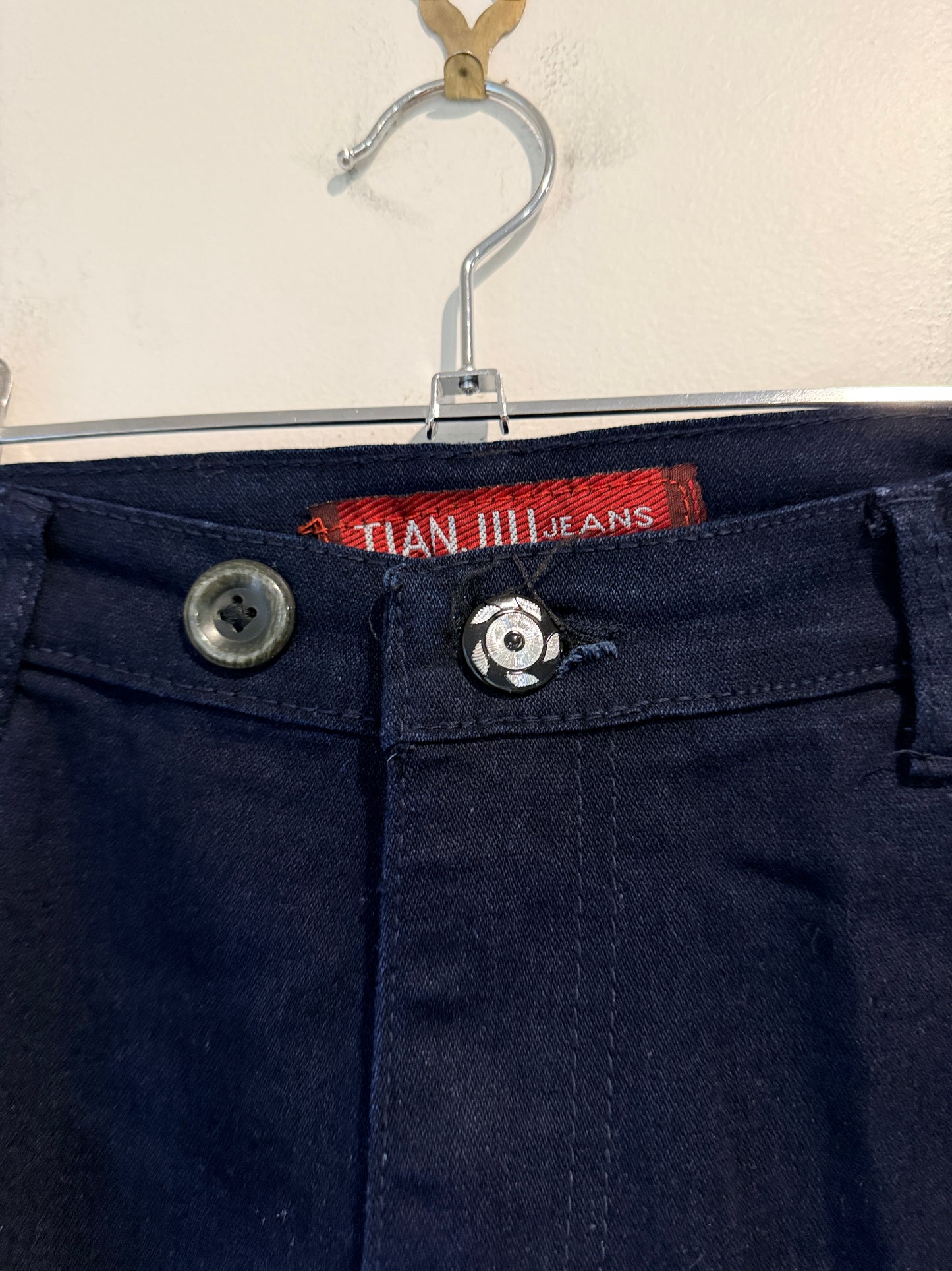 Tian Jiu Straight-leg Denim Jeans Size 34 | waist: 90cm