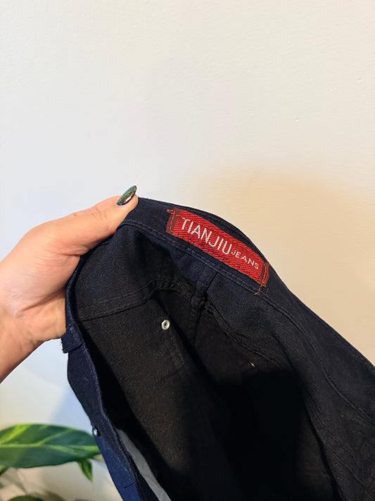 Tian Jiu Straight-leg Denim Jeans Size 34 | waist: 90cm