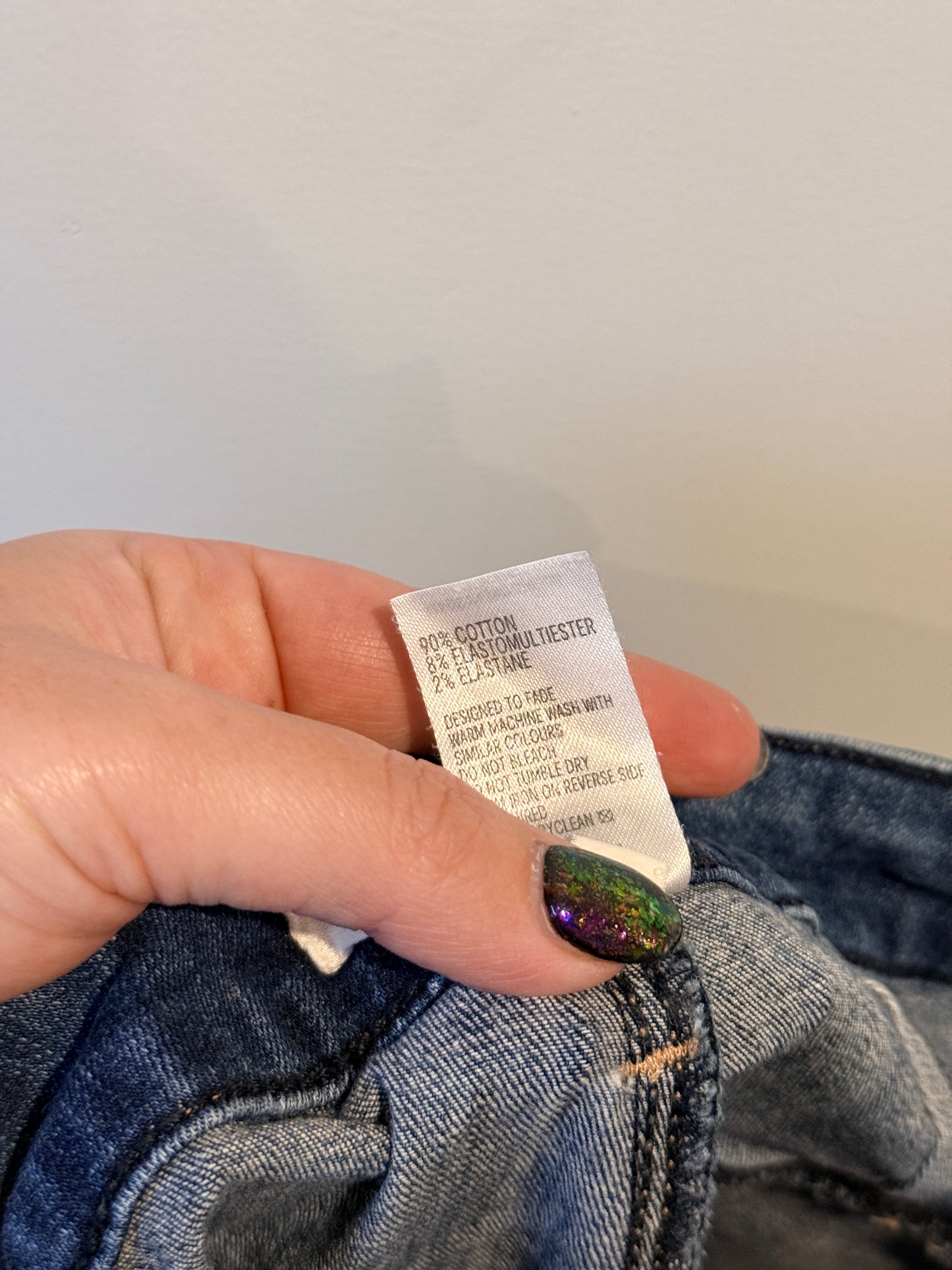 Anko Slim-fit Denim Jeans Size 8