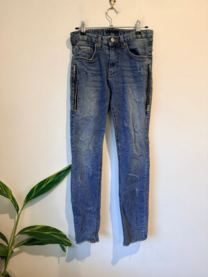 Twee Skinny Blue Denim Jeans Size Waist 72cm